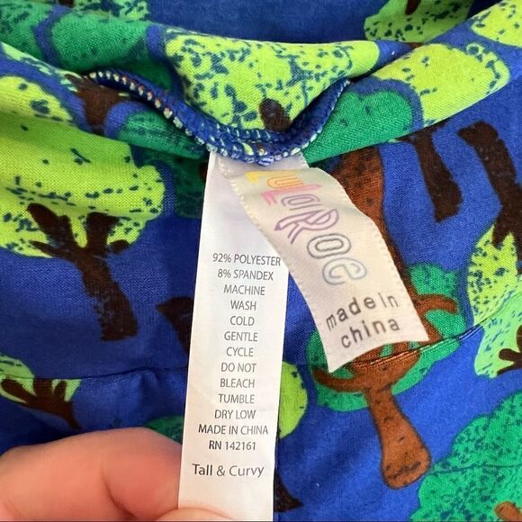 Lularoe tree print leggings  - Picture 4 of 5